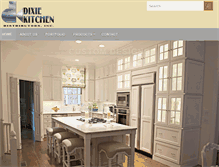 Tablet Screenshot of dixiekitchen.com